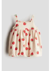 H&M Crinkled bubble-hem dress