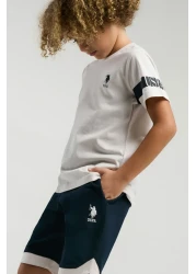 U.S. Polo Assn. Boy's Cream Bermuda Suit