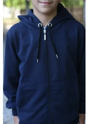 han collection طقم بدلة رياضية من كارديجان وبنطلون رياضي بسحاب وغطاء للرأس وجيب الكنغر