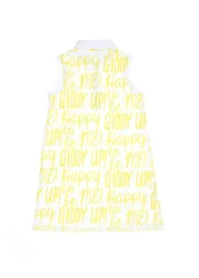 U.S. Polo Assn. Girl's White Knitted Dress 50263448 -Vr013