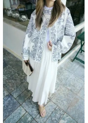 KADRİYE BAŞTÜRK تالي فوال قطعة تنورة إكرو