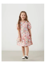 LC Waikiki Lcw Baby Crew Neck Floral Girl's Dress