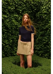 H&M Fine-knit T-shirt