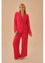 Suwen Angelina Masculine Pajama Set