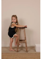 OhlalaKoala طقم شورت رياضي أسود للجنسين