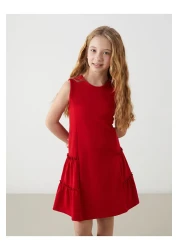 LC Waikiki LCW Kids Crew Neck Girl's Dress