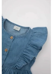 Defacto Sleeveless Jean Baby Girl Dress - D4614A524SM