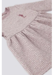 U.S. Polo Assn. فستان أطفال باللون الوردي من U.S. Polo Assn