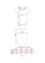 Minipodyum طقم بدلة بناتي من 3 قطع من الموسلين المحبوك باندانا صيفية