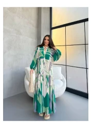 PREMİER VİE فستان صيفي منقوش للموسم الجديد