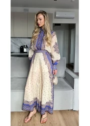 Pulli Collection Zimmerman Model Linen Fabric Double Set