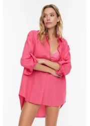 Collection Pink Woven Shirt TBESS22GO0664