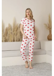 PİJART Women's Cotton Pajama Set