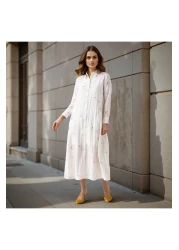 Iconic Iconic Floral Print Shirt Dress