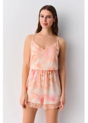 Suwen Romance Shorts Jumpsuit