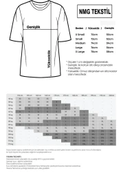 NMG TEKSTİL تي شيرت قطني أبيض كبير الحجم مطبوع للجنسين من Luffy Gym