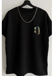 Massgai تي شيرت قطني كبير الحجم للجنسين من One Piece Monkey Nika Son Goku