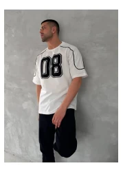 İLKCET MODA Digital Printed Unisex Oversize Tshirt