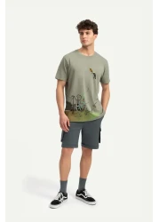 KAFT Unisex Regular Fit Design T-Shirt - Straighten