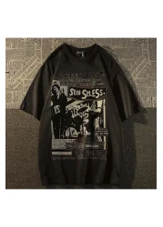 Favorim50ton Grunge Cartoon Printed (unisex) T-shirt