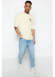  Collection Far East Patterned Oversize Cotton T-Shirt - TMNSS23TS00170