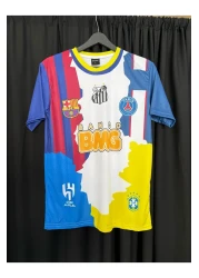 RODAK SPOR Neymar.Jr 11 All Teams Custom Design T-Shirt