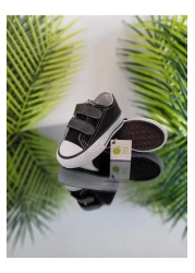 elma bebe Comfortable Fit Girl Boy Baby Unisex Baby Kids Velcro Velcro Linen Canvas Sneaker Sports Shoes