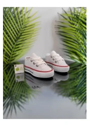 elma bebe Comfortable Fit Girl Boy Baby Unisex Baby Kids Short Lace-Up Linen Canvas Sneaker Sports Shoes