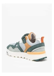 LBL by Shoexpress Panelled Sneakers with Hook and Loop Closure