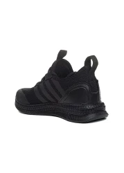 Ndrops 02 حذاء رياضي شبكي، صيفي، لتقويم العظام، مريح، خفيف الوزن، أسود اللون للأطفال