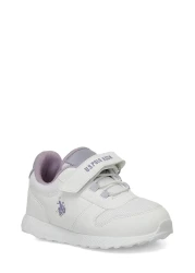 U.S. Polo Assn. GARFIELD JR 4FX - White Girl's Sneakers