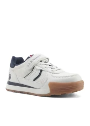 U.S. Polo Assn. Numa 5Fx White Boy's Sneaker
