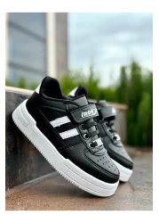 Muggo Jerry Daily Unisex Children's Guaranteed Elastic and Velcro Comfortable Sneaker Sports Shoes