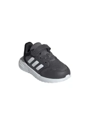 adidas حذاء رياضي للأطفال للجنسين - رمادي-أبيض، IE6013، Tensaur Run 3.0 EL