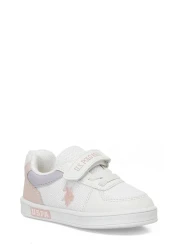 U.S. Polo Assn. Carren 5Fx White Girl's Sneaker a 101952592