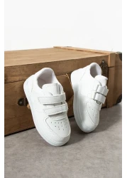 AlbiShoes Unisex Lighted Velcro Air School Sneaker for Boys and Girls - Sports Shoes