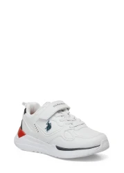 U.S. Polo Assn. Inter Jr 5Fx White Male Child Sneaker Shoes