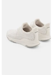 Fitflop حذاء رياضي برباط للأولاد الصغار، أبيض