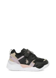 U.S. Polo Assn. Terminal Jr 4Pr - Black Girls' Sports Shoes