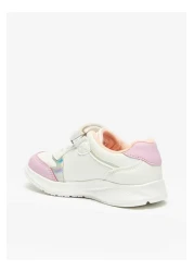 DİSNEY Minnie Mouse and Daisy Duck Print Sneakers with Hook and Loop Closure