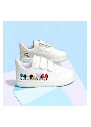 amazoondesing أحذية رياضية للأطفال مع فئران صغيرة مطبوعة برسوم متحركة متسلسلة