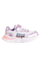 Lol Girl's Light Sole Pink&Lilac Sports Shoes Sneakers