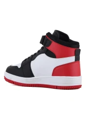 Pabuçland Very Light, Very Comfortable Daily High-top Velcro Children's Basketball Shoes