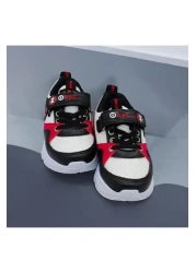 Rexba حذاء رياضي مريح باللون الأحمر للأولاد