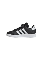 adidas حذاء Grand Court 20 El للجنسين للأطفال باللون الأسود كاجوال للجنسين للأطفال Ls Ie5995