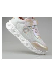 JOJO KIDS Girl's Light Sneakers, Velcro, Casual Sneakers