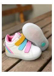 Vicco Size 22-34 Lighted Orthopedic 3-Strapped High-Rise Children's Sneakers