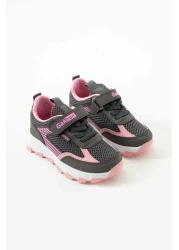 GAK RUN حذاء رياضي كاجوال مريح للأطفال من الجنسين مزود بشريط فيلكرو ونعل بولي خفيف