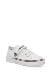 U.S. Polo Assn. Penelope Jr 5Fx White Boy's Sneaker