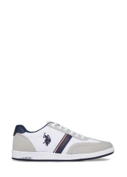 U.S. Polo Assn. KARES White Unisex Kids Sneaker 100241546